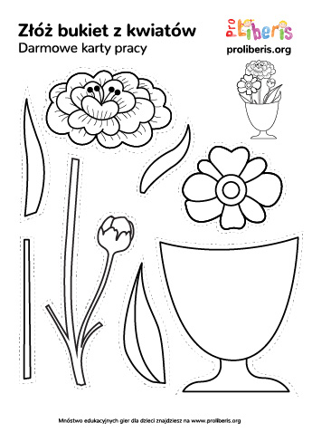 Wiosenne karty pracy dla dzieci