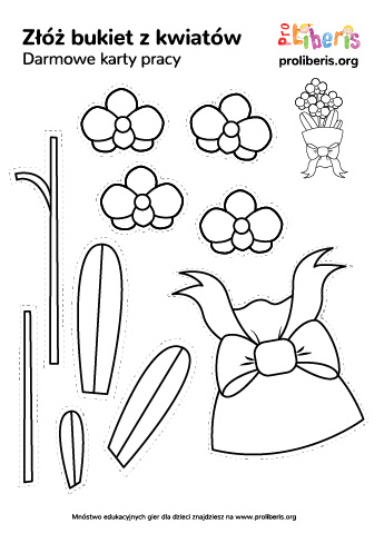 Wiosenne karty pracy dla dzieci