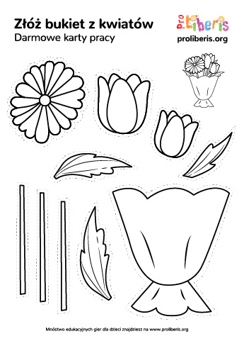 Wiosenne karty pracy dla dzieci