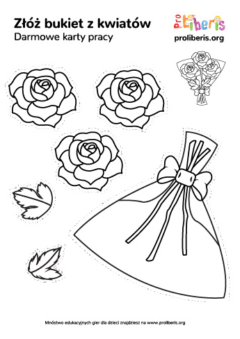 Wiosenne karty pracy dla dzieci